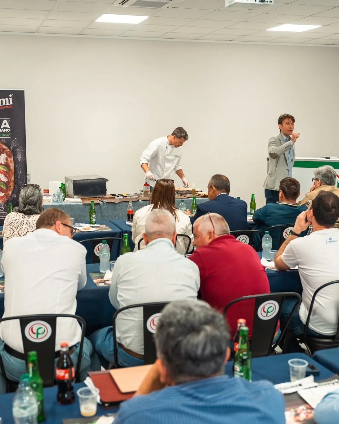 Evento con dimostrazione gastronomica LP Distribuzione
