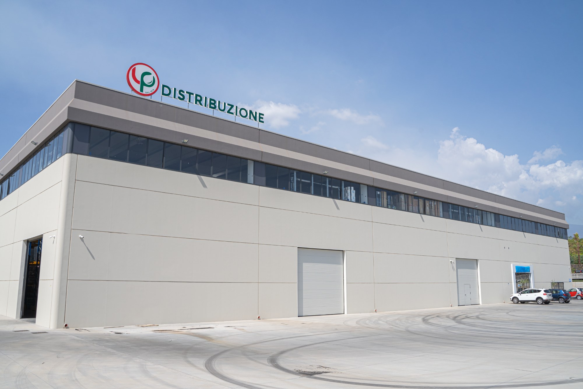 Esterno della sede LP Distribuzione Bevande