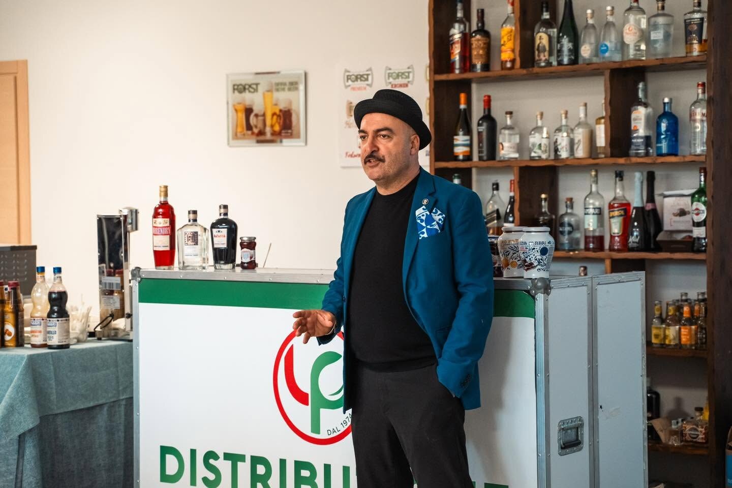 Relatore durante un evento formativo LP Distribuzione